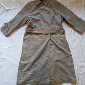 London fog trench coat